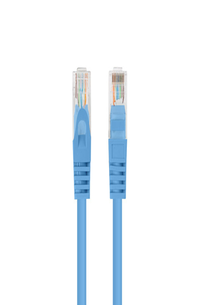 Lanberg PATCHCORD KAT.6 UTP 3M NIEBIESKI FLUKE PASSED LANBERG 10-PACK - UTP