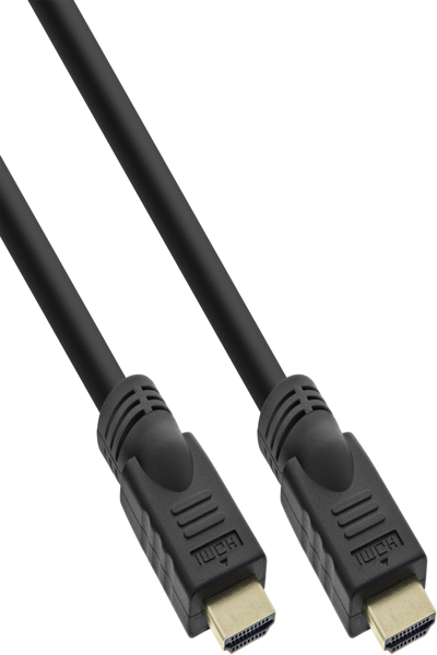 Câble HDMI haute vitesse en ligne avec Ethernet Premium 4K2K mâle/mâle noir 10 m