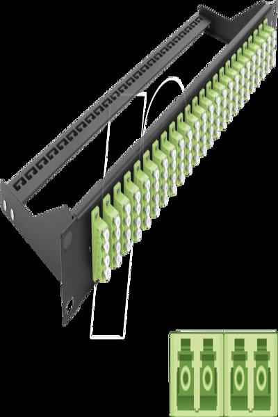 Delock Patch panel - rack mountable - 43404