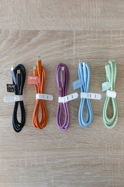 INLINE USB 2.0 CABLE USB-C FAST CHARGING 100W 2M ORANGE