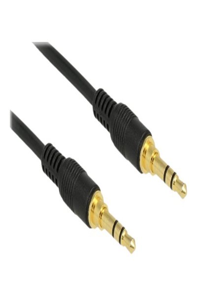 Delock Audio cable - mini-phone stereo 3.5 mm male to mini-phone stereo 3.5 mm male - 85547