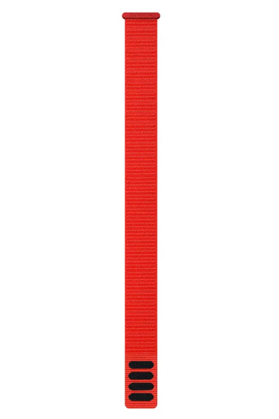 GARMIN ULTRA FIT NYLON BAND FLAME RED 