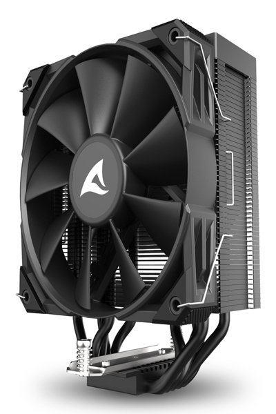 Sharkoon A50 Air Cooler 12cm Black - 4044951042012