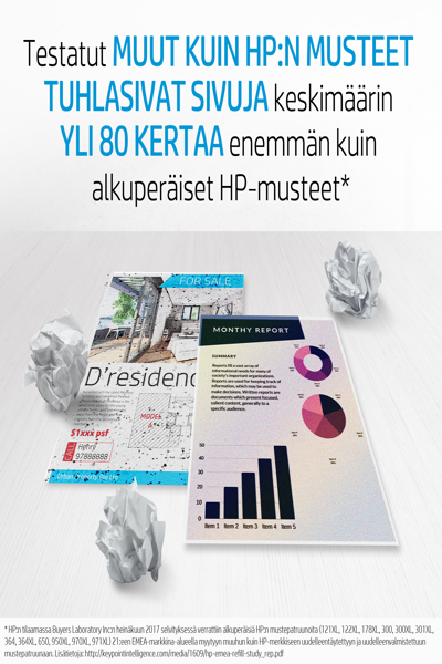 HP DeskJet 301XL Ink Cartridge: Black, 8ml Original - D8J45AE