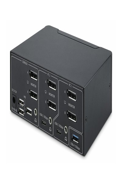 StarTech.com 2-Port Dual-Monitor DisplayPort KVM Switch 8K - P2CDD143-KVM-SWITCH
