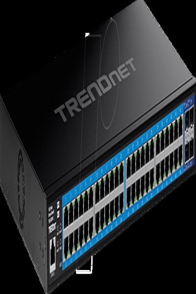 TRENDnet Web Smart Switch with 10G SFP+ - Switch - 1 Gbps - TEG-3524S