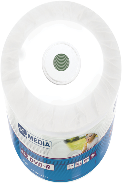 Verbatim MyMedia My DVD-R, DVD-R, 120 mm, Printable, Spindle, 50 pc(s), 4.7 GB - 69202