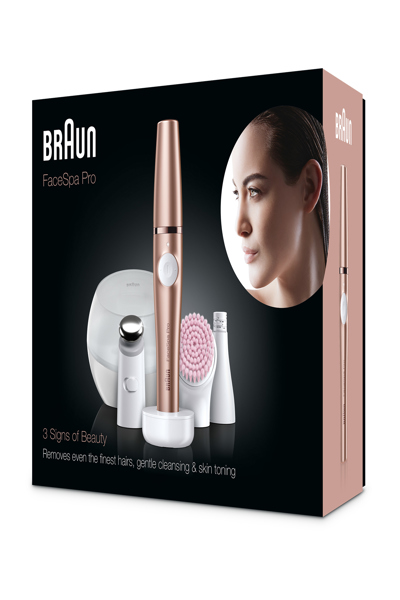 Braun FaceSpa Pro 921 3-i-1 - Ansiktsepilator/rengöring - 4210201185925