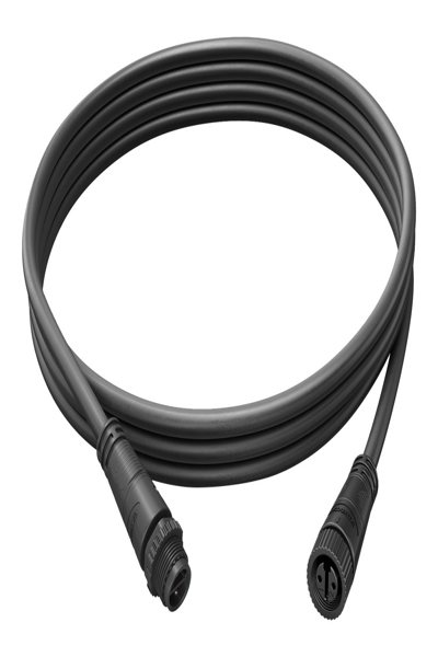 Philips Outdoor cable extension 2.5 m - Power cable - Black - Plastic - Backyard - IP67 - III - 1736830PN / 915006001601