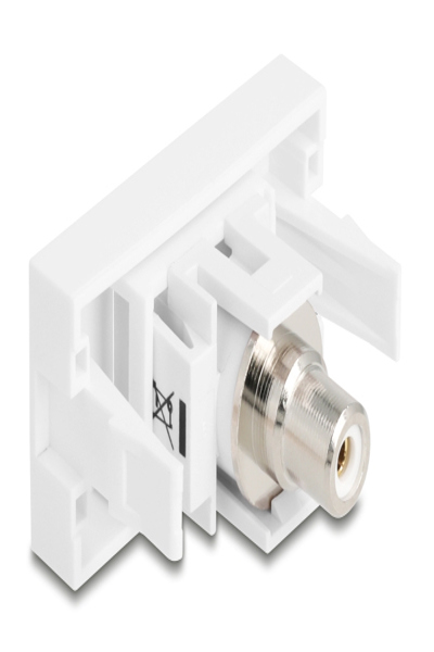 Delock Easy 45 Modul Buchse zu Cinch weiÃƒÅ¸ - 90858