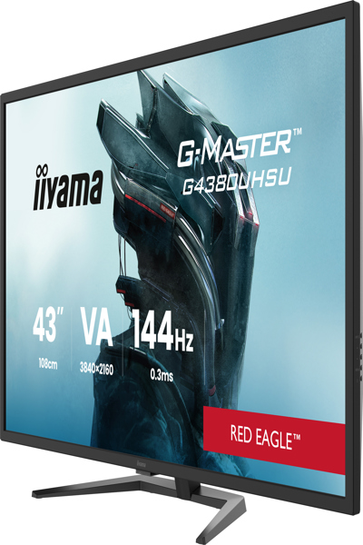 IIYAMA G4380UHSU-B2 43 RED EAGLE UHD MONITOR - G4380UHSU-B2