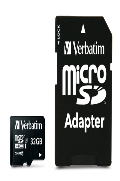 Verbatim PRO - Flash memory card (SD adapter included) - 47041