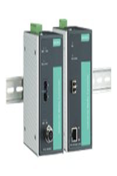 Moxa Industrieller X auf Medienkonverter Singlemode ST-Stecker - Converter - Fiber Optic - PTC-101-S-ST-LV