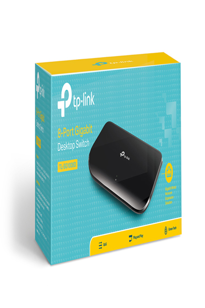 TP-LINK TL-SG1008D 8-Port Gigabit Desktop Switch - TL-SG1008D