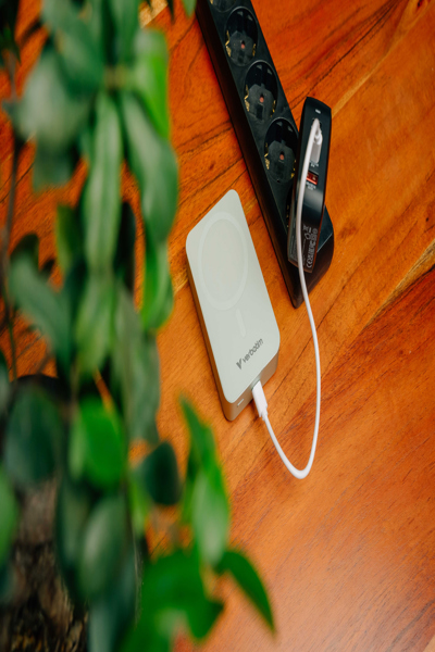 Verbatim Essential Power Bank magn.wirel. 20000mAh grÃƒÂ¼n 32224 - 32224