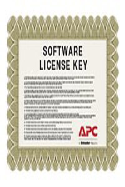 Clé d'activation de machine virtuelle APC StruxureWare Central