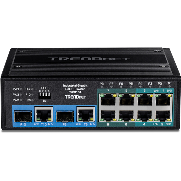 TRENDnet TI-BG104 - Switch - industrial - unmanaged - TI-BG104