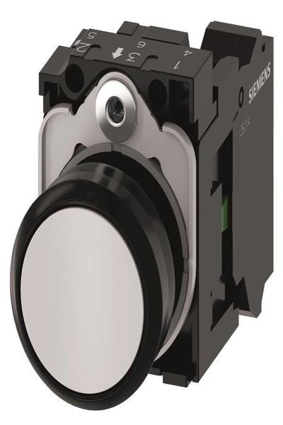 Siemens 3SU1100-0AB60-3B Push Button 1NO