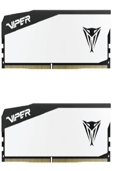PATRIOT Viper Elite 5 DDR5 RAM 32GB 2 x 16GB 6400 MT/s White - VEB532G6432KW