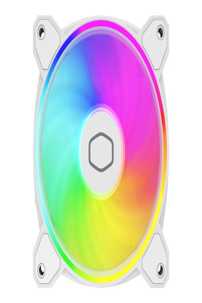 Cooler Master 12025 Duo Loops ARGB Gen 2 White Fan - MFL-B2DW-21NP2-R2