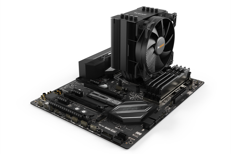 Refroidisseur CPU Be Quiet! Pure Rock 2 Noir 12 cm - BK007