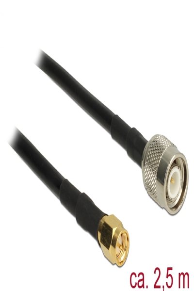 Delock Antenna cable - TNC (M) to SMA (M) - 89506