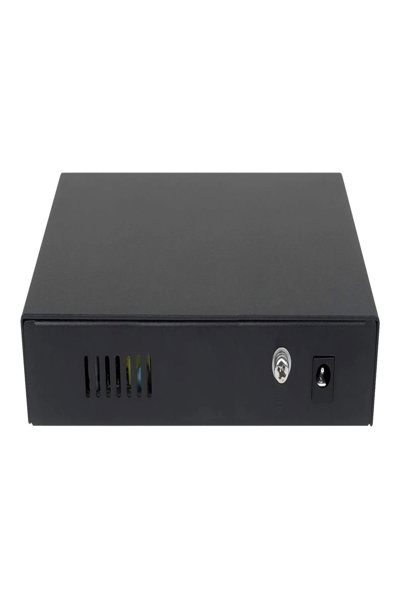 Commutateur Intellinet - 3 x 10/100 (PoE+) + 1 x 10/100 (Hi-PoE) + 2 x 10/100 (liaison montante)