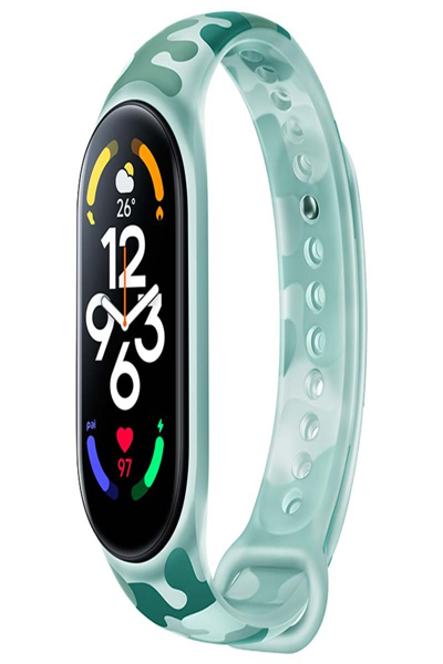 Bracelet Xiaomi Smart Band 7 vert kaki