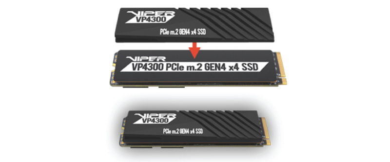 Patriot Viper VP4300 - SSD - 2 TB - M.2 2280 (NVMe) - VP4300-2TBM28H