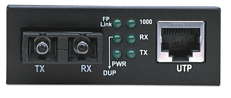 Media Conversion Fiber Optics - 1 Gbps SC Multi-Mode (506533) - 506533