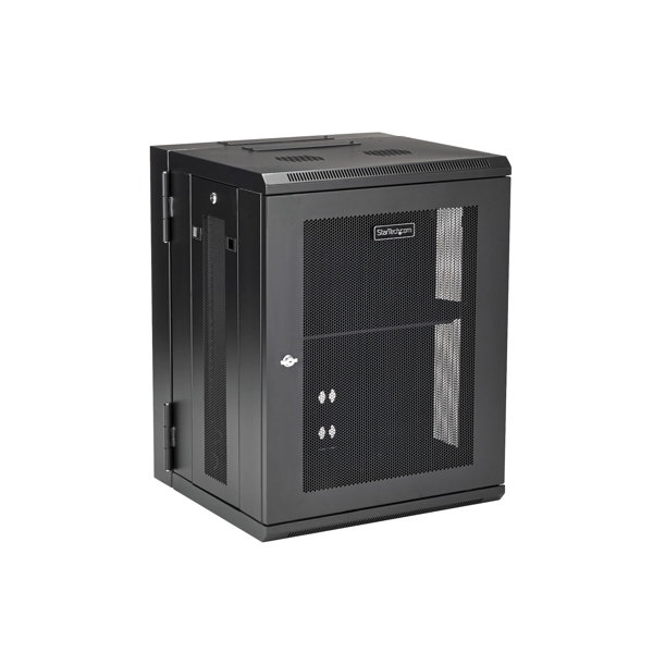 StarTech 15U Wall Mount Server Rack Up to 20in Deep - RK1520WALHM
