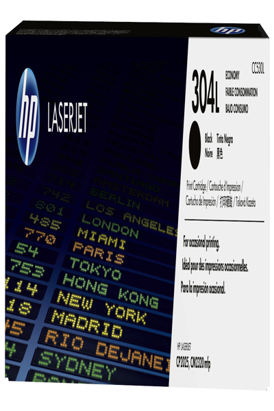 HP 304L Economy Black Original LaserJet Toner Cartridge 1200 Pages