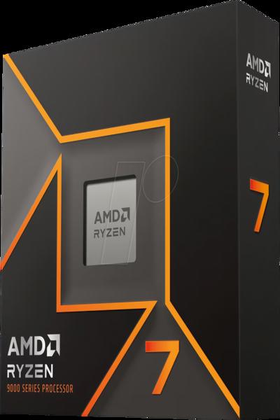 AMD Ryzen 7 9700X - 3,8 GHz - 8-kärnig - 100-100001404WOF