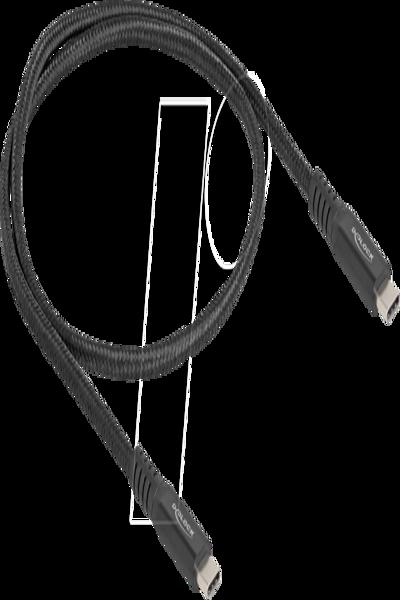 Câble USB Delock - USB-C 24 broches (M) vers USB-C 24 broches (M)