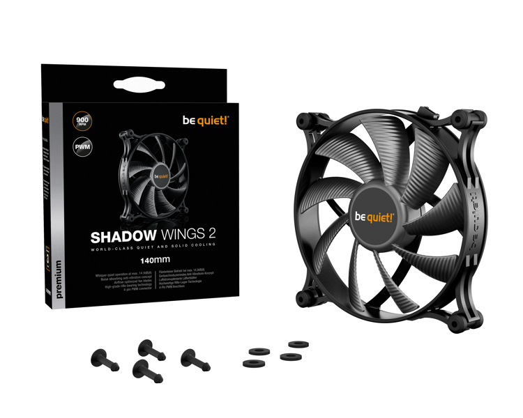 Be Quiet! Shadow Wings 2 - Case fan - BL087