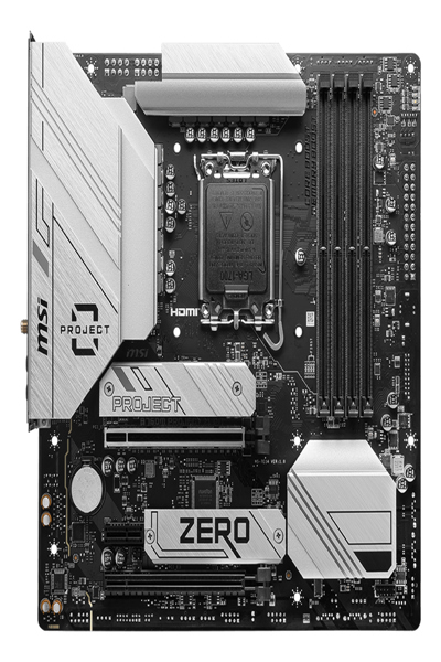 MSI B760 moderkort - B760M PROJECT ZERO