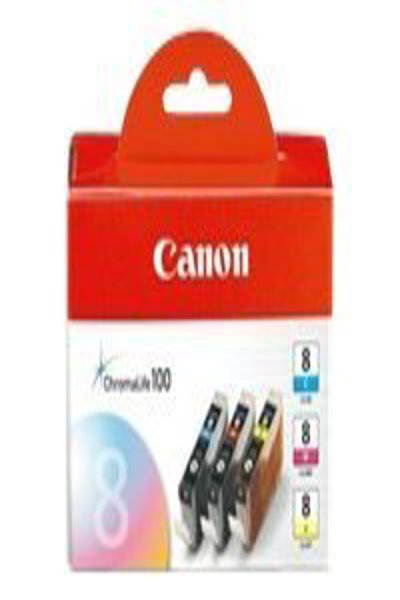 Canon CLI-8 CMY - Encre pigmentée - 3 pièces - Pack multiple