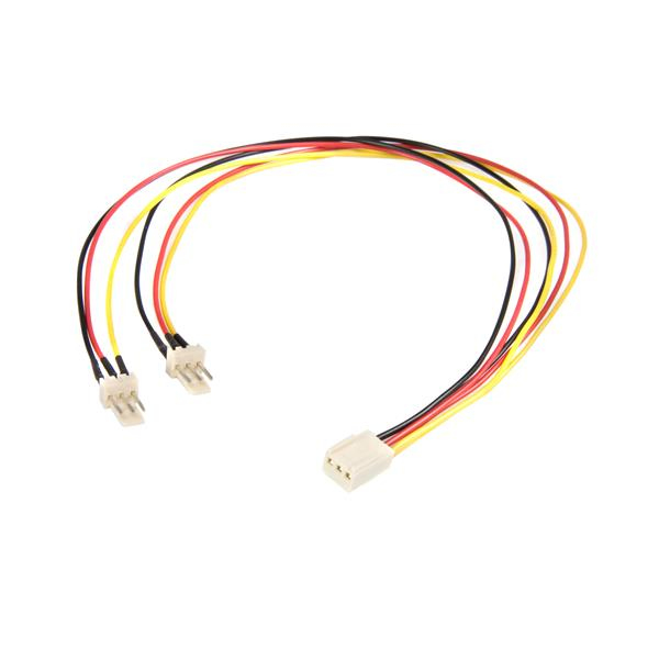 StarTech 12in TX3 Fan Power Splitter Cable - TX3SPLIT12