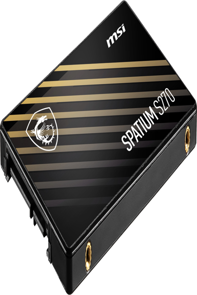 MSI SPATIUM S270 SATA 2,5 480 GB, 480 GB, 2,5", 6 Gbit/s - SPATIUM S270 SATA 2.5 480GB