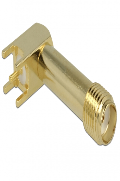 Delock 65845, SMA, SMA, Guld, 0 - 6000 MHz, 50?, 500 V - 65845