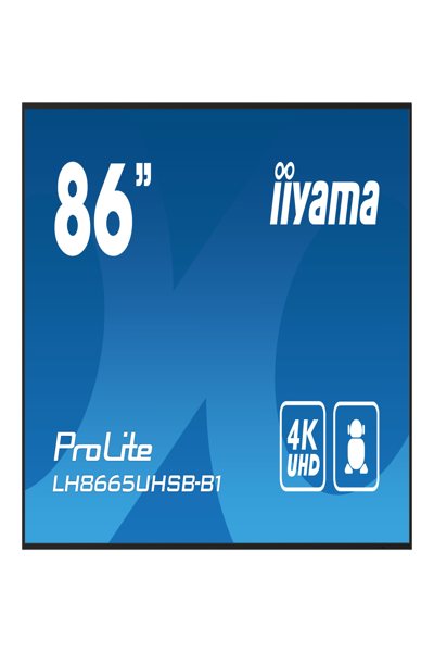 Iiyama ProLite LH8665UHSB-B1 86" LED LCD - LH8665UHSB-B1