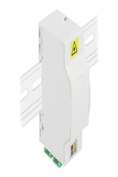 Delock Optical Fiber Connection Box for DIN Rail 4 x SC Simplex - 86543