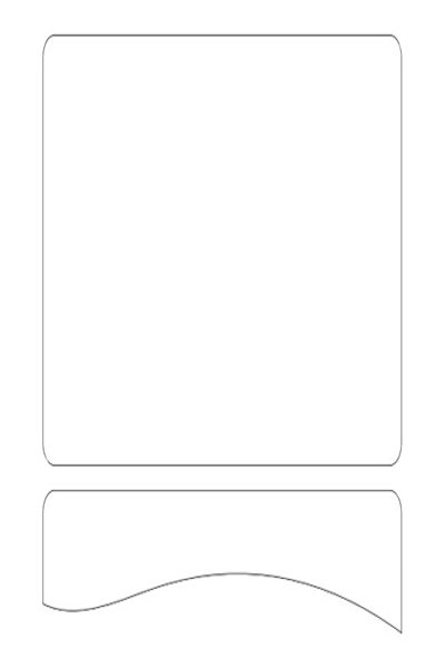 Zebra Z-Perform 1000D - Papper - 3008256-T