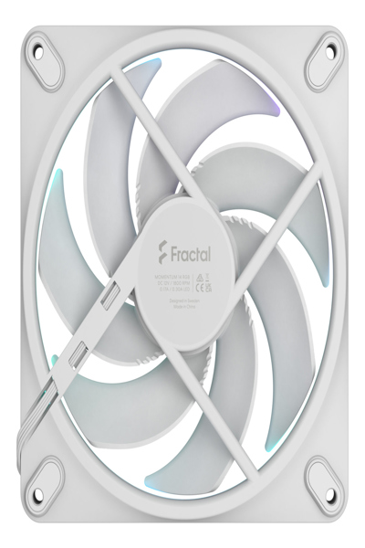 Ventilateur Fractal Design Momentum 14 RGB Blanc