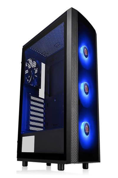 Thermaltake Versa J25 TG RGB Midi Tower PC Case - CA-1L8-00M1WN-01