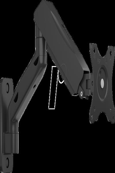 ICY BOX IB-MS103-W Monitorstativ Svart - 61075