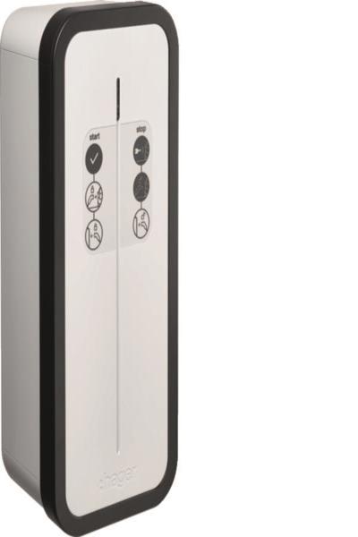 Hager charging station witty start 11kW key with type 2 charging socket XEV1K11T2