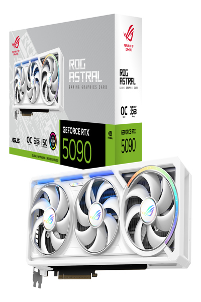 ASUS ROG ASTRAL RTX 5090 O32G WHITE GRAPHICS CARD - 90YV0LWA-M0NA00