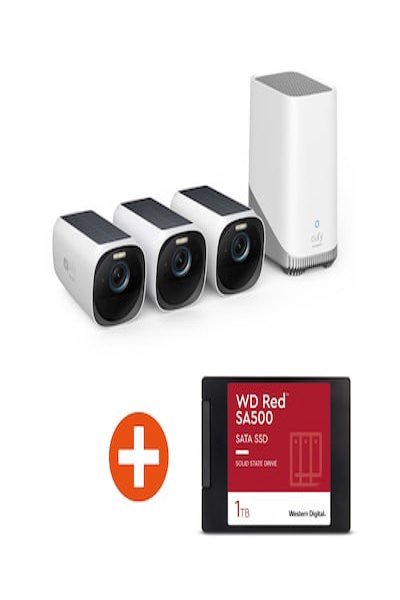 Anker eufyCam 3 surveillance system, 3+1 cameras, 1TB SSD