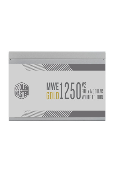 Cooler Master MPE-C501-AFCAG-3GEU MWE Gold 1250 V2 White, ATX3.0, 1250W, 90%, 140mm, 3x PCIe 6+2 - ATX - Power Supply - MPE-C501-AFCAG-3GEU